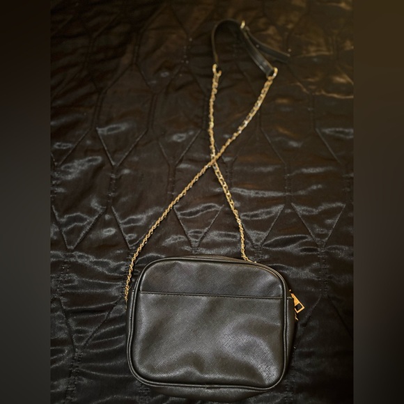 Bebe Black and Gold Crossbody Bag - Picture 3 of 7